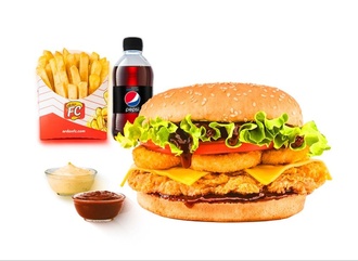 Lüks Burger Menü görseli