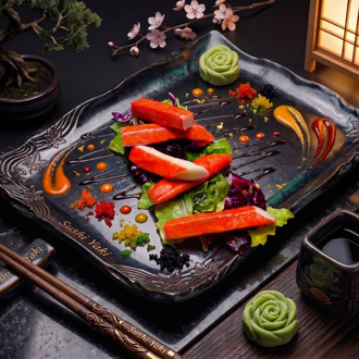 234- Kani Sashimi (5 Pcs.) görseli