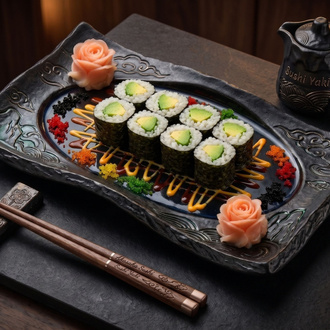 180- Avokado Maki Roll (6 Pcs.) görseli