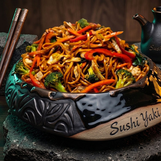 110- Sebzeli Teriyaki Soslu Ramen Erişte görseli