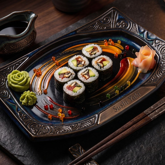 191- Unagi Avokado Maki Roll (6 Pcs.) görseli