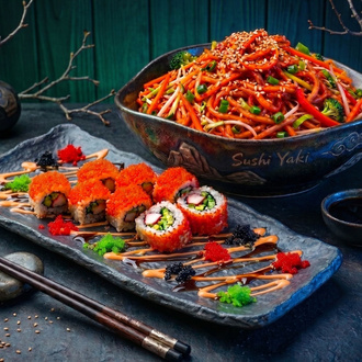136- Noodle & Sushi Menü 2 görseli
