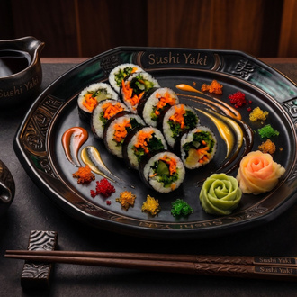 140- Tiger Kimbap (Acılı) (10 Pcs.) görseli