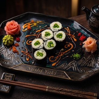 193- Asparagus Maki Roll (6 Pcs.) görseli