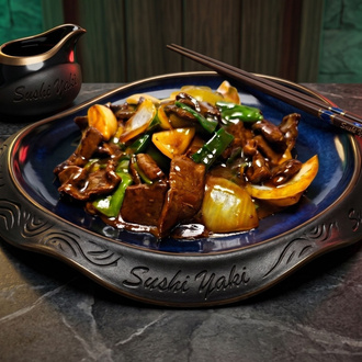 67- Black Bean Soslu Dana Eti görseli