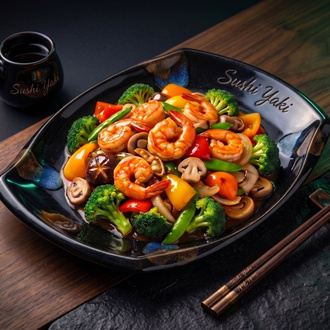 77- Sichuan Usulü Acılı Jumbo Karides (7 Pcs.) görseli