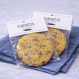 Cookies Kurabiye Paket Parça Çikolatalı görseli