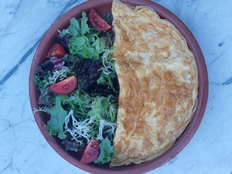 Beyaz Peynirli Omlet görseli