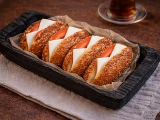 Kaşar Peynirli Simit görseli
