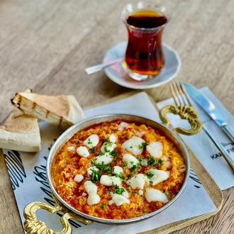 Beyaz Peynirli Menemen görseli