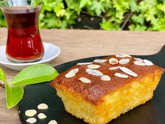 Portakallı Bademli Kek (Adet) görseli