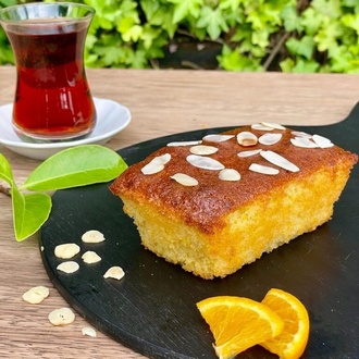 Portakallı Bademli Kek (Adet) görseli