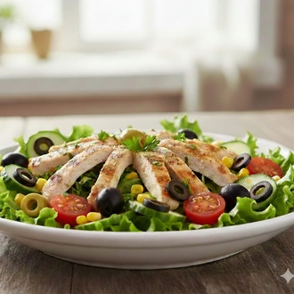 Izgara Tavuklu Salata görseli