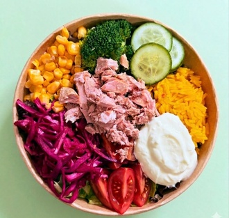 Ton Balıklı Bowl görseli