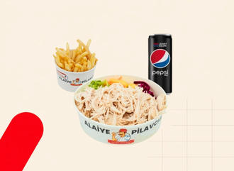 Tavuklu Pilav Menü görseli