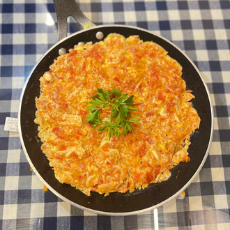 Kaşarlı Menemen görseli