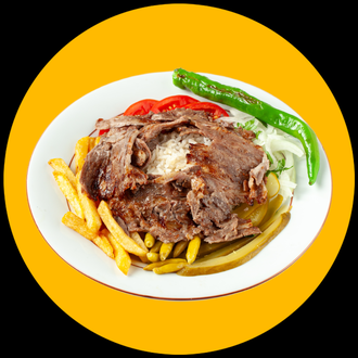 Pilav Üstü Et Döner görseli