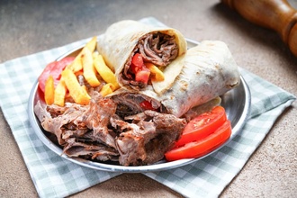 Et Döner Dürüm + Ayran Menü görseli