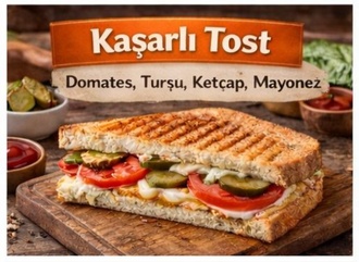Kaşarlı Tost (Double) görseli