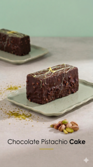 Chocolate Pistachio Cake görseli