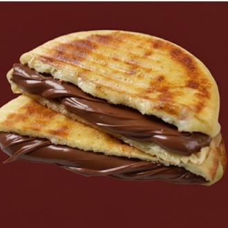 Nutellalı Bazlama Tost görseli