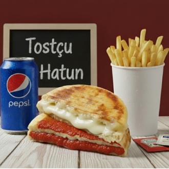 Salçalı Kaşarlı Bazlama Tost Menü görseli
