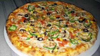 Pizza Akdeniz (Vejetaryen) (İçecek Hediyeli) görseli