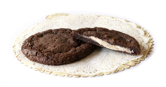 Beyaz Çikolatalı Cookie 8 Adet görseli