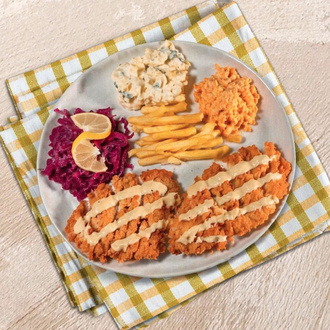 Ballı Hardallı Schnitzel görseli