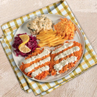 Ranch Soslu Schnitzel görseli