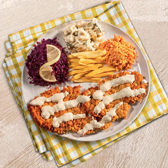 Trüflü Mayonez Soslu Schnitzel görseli