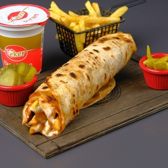 Kaşarlı Tavuk Döner ( Medium )Dürüm Menü görseli