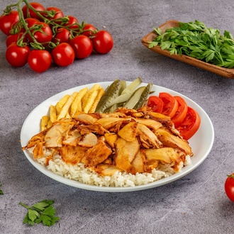 Pilav Üstü Tavuk Döner görseli