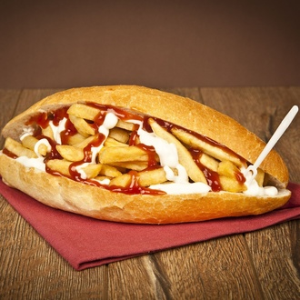Kaşarlı Yarım Ekmek Arası Patso görseli