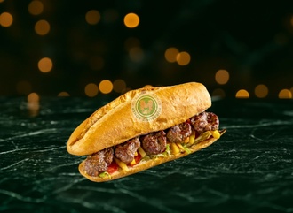 Tam Ekmek Izgara Köfte (5 Adet Köfte) görseli