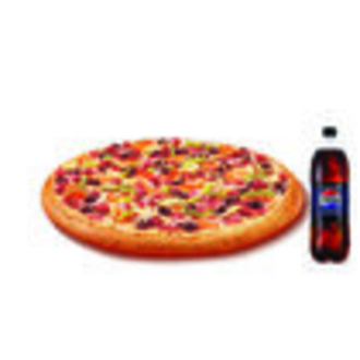 Büyük Boy Pizza + İçecek (1 L.) görseli