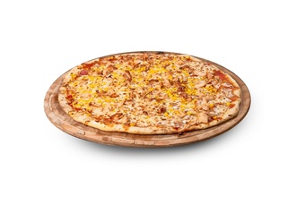 Tavuk Parçacıklı Pizza (Büyük Boy) görseli