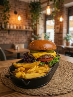 Cheeseburger görseli