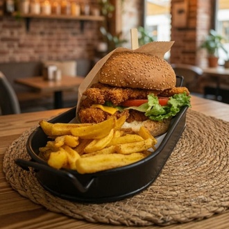 Munch Tavuk Burger görseli