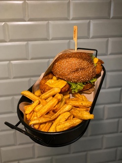 Çıtır Tavuk Burger görseli