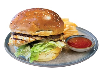 Izgara Tavuklu Sezar Burger görseli