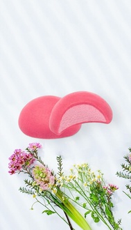 Çilekli Dondurmalı Mochi (Adet) görseli