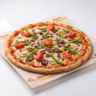 Kavurmalı Pizza (Büyük) görseli