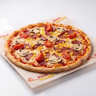 Pastırmalı Pizza (Büyük) görseli
