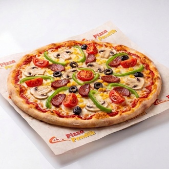 Veggie Pizza (Orta) görseli