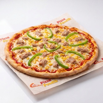 Ton Balıklı Pizza (Büyük) görseli