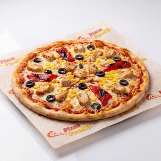 Tavuklu Pizza (Küçük) görseli
