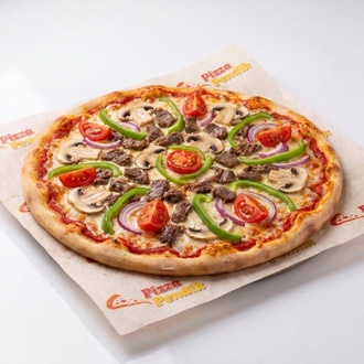 Kavurmalı Pizza (Küçük) görseli