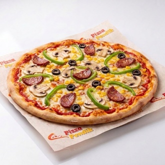 Karışık Pizza (Büyük) görseli