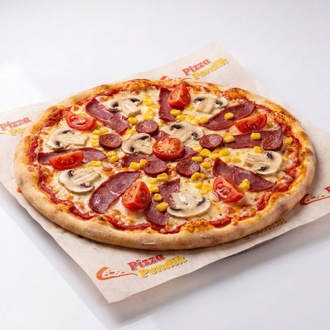 Pastırmalı Pizza (Orta) görseli
